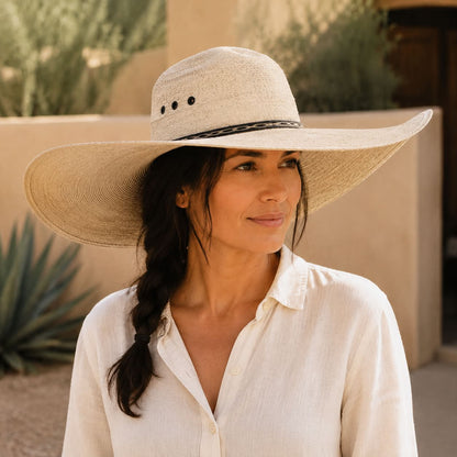 Atwood Wide Brim Straw Cowboy Hat | Made in Mexico