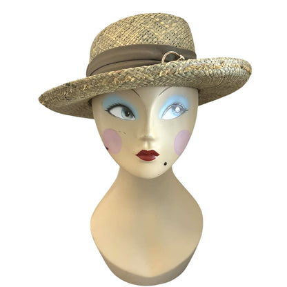 Summer Rules Firethorn Straw Golf Hat