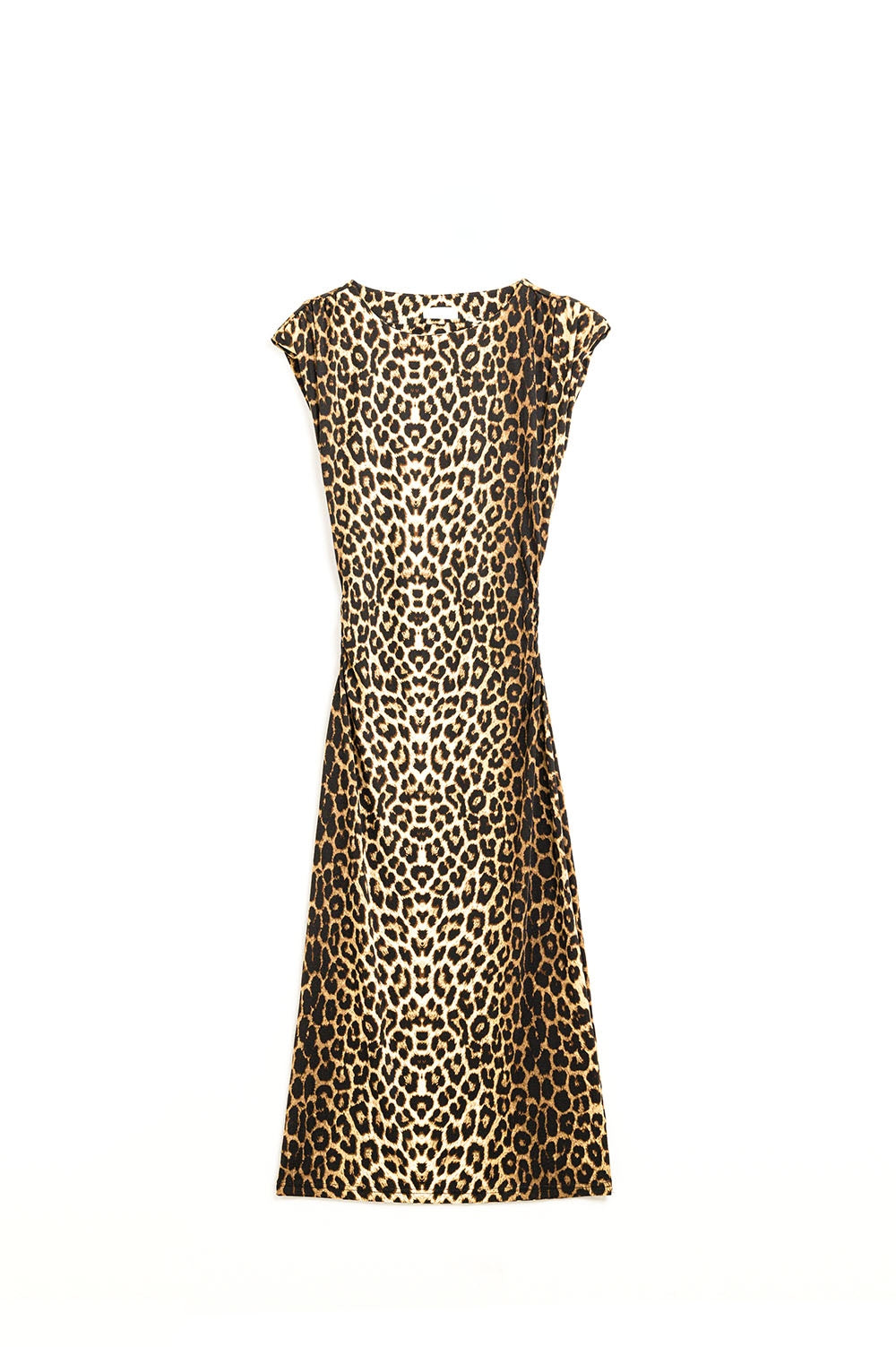 Leopard Print Q2 Sleeveless Midi Dress – Everyday to Evening