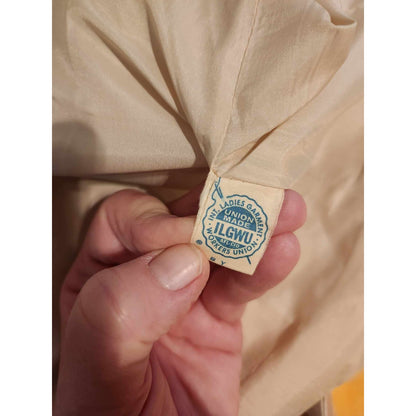 ONLY ONE!!! Vintage 1960s Raw Silk Jacket & Shell Top Set ~ Size L